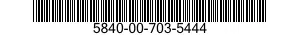 5840-00-703-5444  5840007035444 007035444