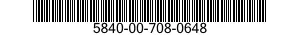 5840-00-708-0648  5840007080648 007080648