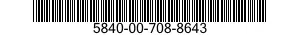5840-00-708-8643  5840007088643 007088643
