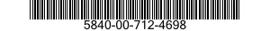 5840-00-712-4698  5840007124698 007124698