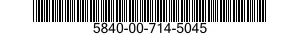5840-00-714-5045  5840007145045 007145045