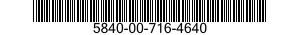 5840-00-716-4640  5840007164640 007164640