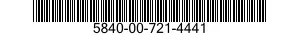 5840-00-721-4441  5840007214441 007214441