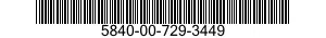 5840-00-729-3449  5840007293449 007293449