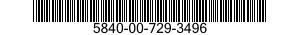 5840-00-729-3496  5840007293496 007293496