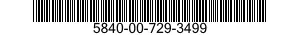 5840-00-729-3499  5840007293499 007293499