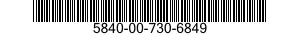 5840-00-730-6849  5840007306849 007306849