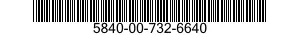 5840-00-732-6640  5840007326640 007326640
