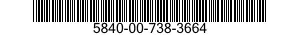5840-00-738-3664 DELAY LINE 5840007383664 007383664