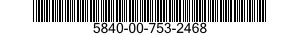 5840-00-753-2468  5840007532468 007532468