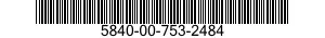 5840-00-753-2484  5840007532484 007532484