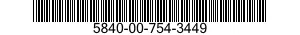 5840-00-754-3449  5840007543449 007543449