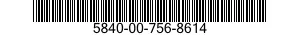 5840-00-756-8614  5840007568614 007568614