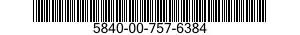 5840-00-757-6384  5840007576384 007576384