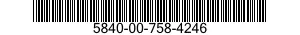 5840-00-758-4246  5840007584246 007584246