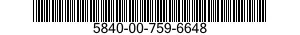 5840-00-759-6648 SLEEVE 5840007596648 007596648