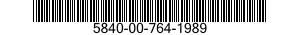 5840-00-764-1989  5840007641989 007641989