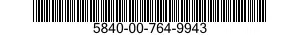 5840-00-764-9943  5840007649943 007649943