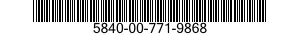 5840-00-771-9868  5840007719868 007719868