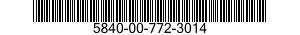 5840-00-772-3014  5840007723014 007723014