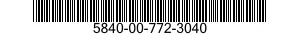 5840-00-772-3040  5840007723040 007723040