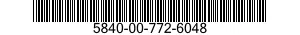 5840-00-772-6048  5840007726048 007726048