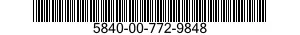 5840-00-772-9848  5840007729848 007729848