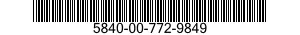 5840-00-772-9849  5840007729849 007729849