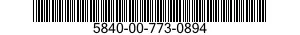 5840-00-773-0894  5840007730894 007730894