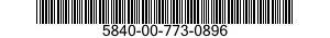 5840-00-773-0896  5840007730896 007730896