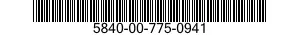 5840-00-775-0941  5840007750941 007750941