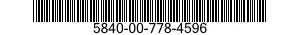 5840-00-778-4596  5840007784596 007784596