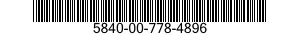 5840-00-778-4896  5840007784896 007784896