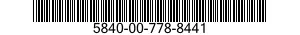 5840-00-778-8441  5840007788441 007788441