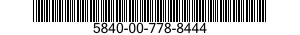 5840-00-778-8444  5840007788444 007788444