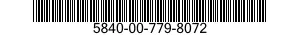 5840-00-779-8072  5840007798072 007798072