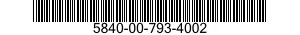 5840-00-793-4002  5840007934002 007934002