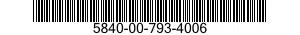 5840-00-793-4006  5840007934006 007934006
