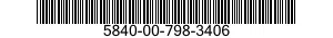 5840-00-798-3406  5840007983406 007983406