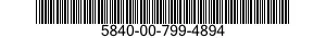 5840-00-799-4894  5840007994894 007994894