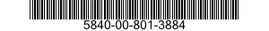 5840-00-801-3884  5840008013884 008013884