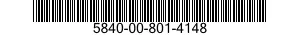 5840-00-801-4148  5840008014148 008014148