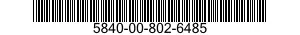 5840-00-802-6485  5840008026485 008026485