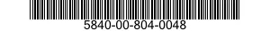 5840-00-804-0048  5840008040048 008040048