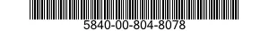 5840-00-804-8078  5840008048078 008048078