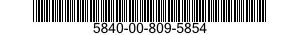 5840-00-809-5854  5840008095854 008095854