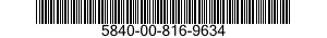 5840-00-816-9634  5840008169634 008169634