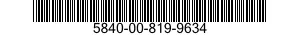 5840-00-819-9634  5840008199634 008199634