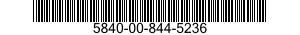 5840-00-844-5236  5840008445236 008445236