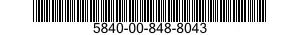 5840-00-848-8043  5840008488043 008488043